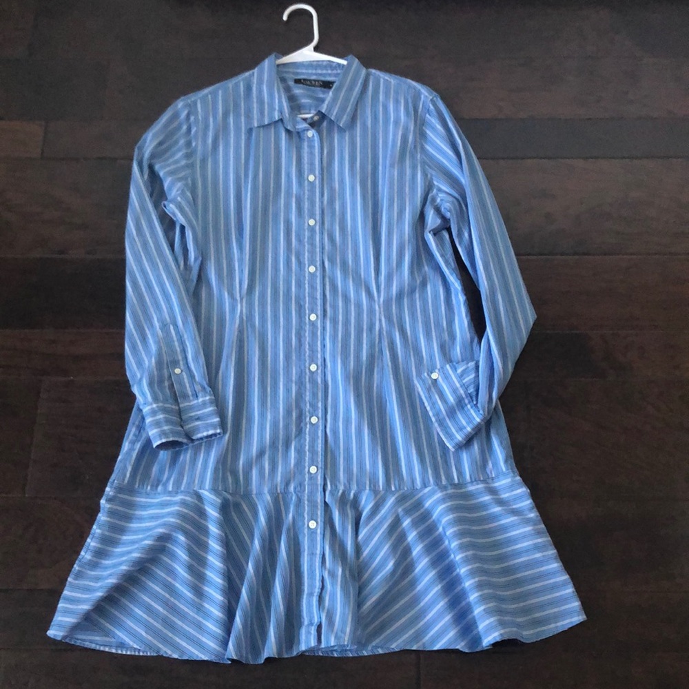 Ralph Lauren Girls Size 16 Long Sleeve Dress